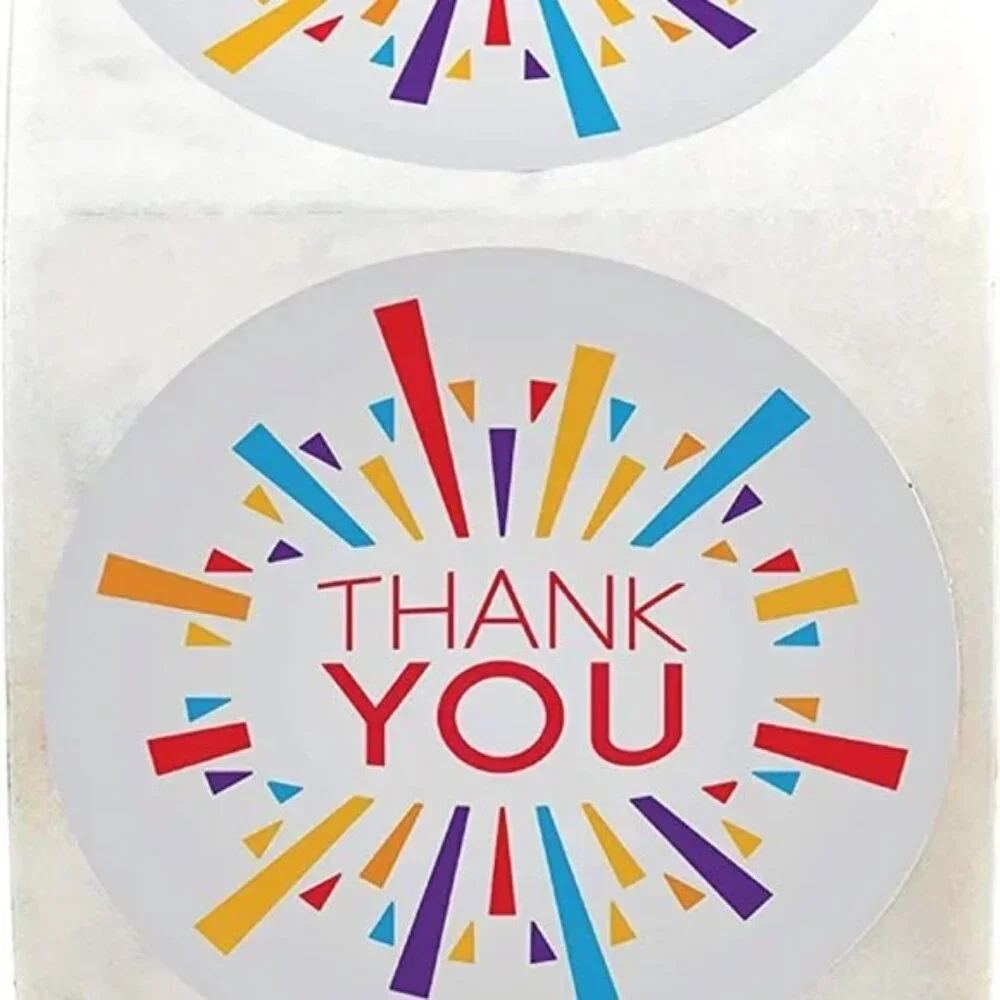 50 PCS Business Thank You Stickers 1.5 